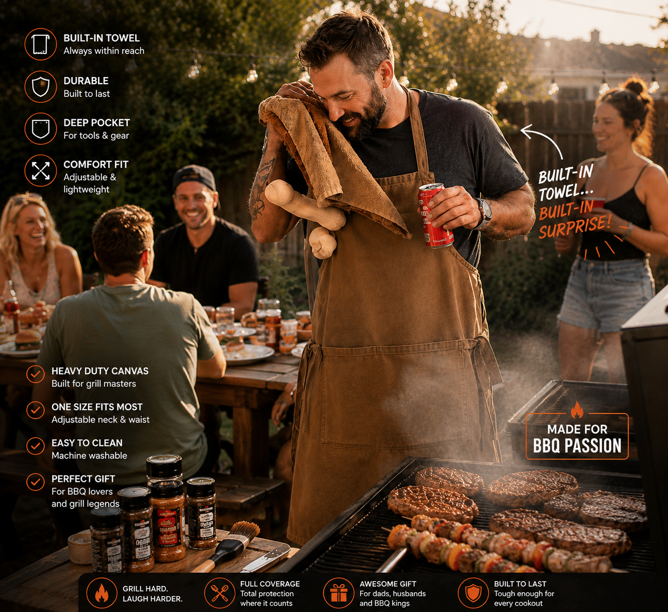 The Grill Sergeant Apron